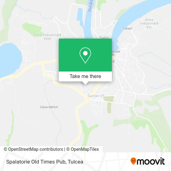 Spalatorie Old Times Pub map