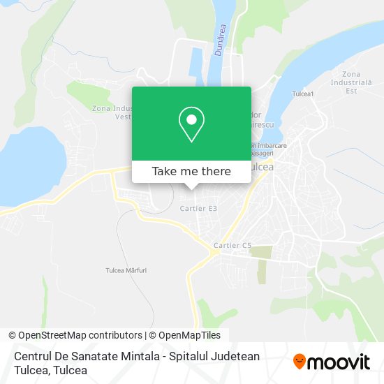 Centrul De Sanatate Mintala - Spitalul Judetean Tulcea map