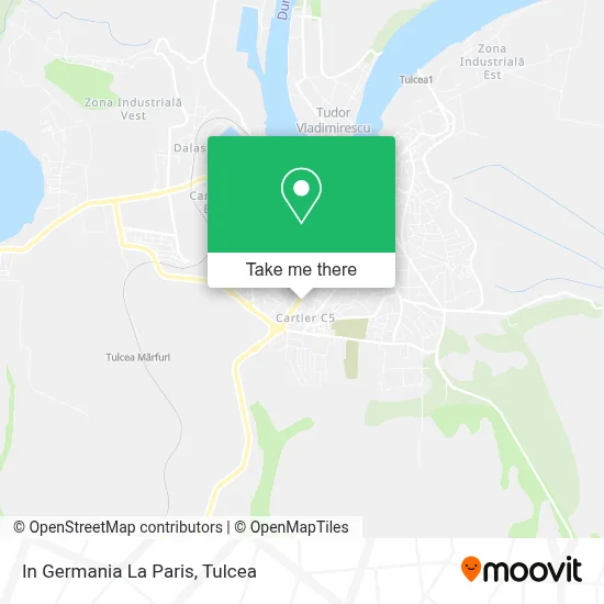 In Germania La Paris map