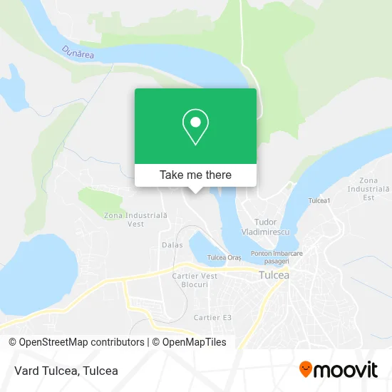 Vard Tulcea map