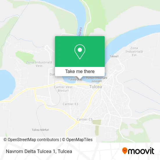 Navrom Delta Tulcea 1 map
