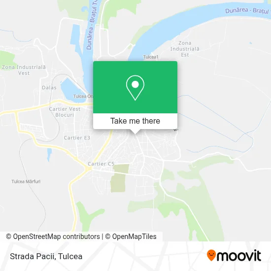 Strada Pacii map