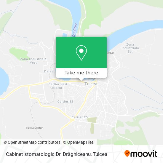 Cabinet stomatologic Dr. Drăghiceanu map