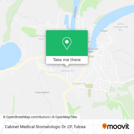 Cabinet Medical Stomatologic Dr. CF map