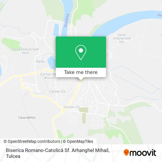 Biserica Romano-Catolică  Sf. Arhanghel Mihail map