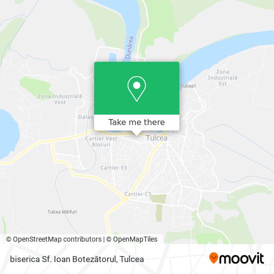 biserica Sf. Ioan Botezătorul map
