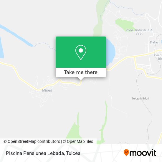 Piscina Pensiunea Lebada map