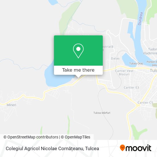 Colegiul Agricol  Nicolae Cornățeanu map