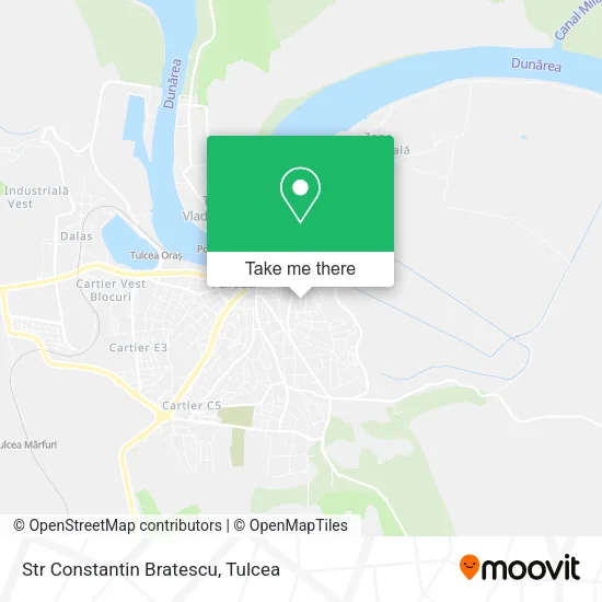 Str Constantin Bratescu map