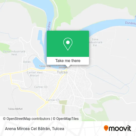 Arena Mircea Cel Bătrân map