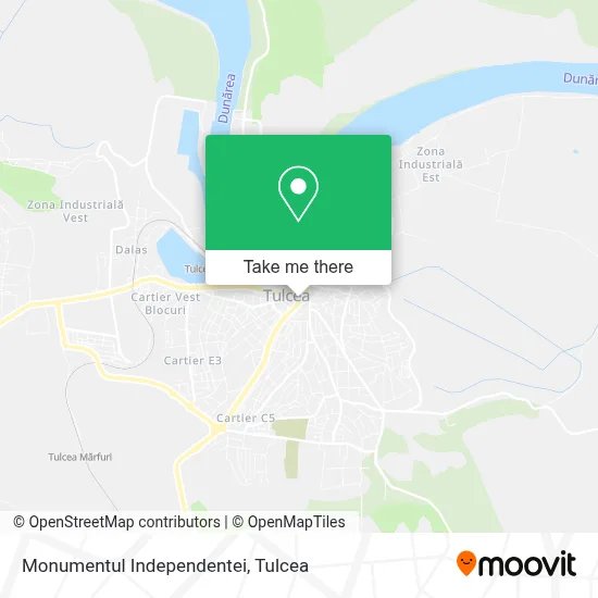 Monumentul Independentei map
