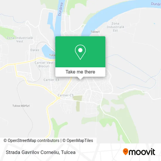 Strada Gavrilov Corneliu map