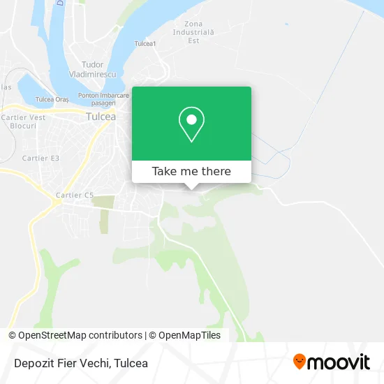 Depozit Fier Vechi map