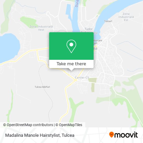 Madalina Manole Hairstylist map