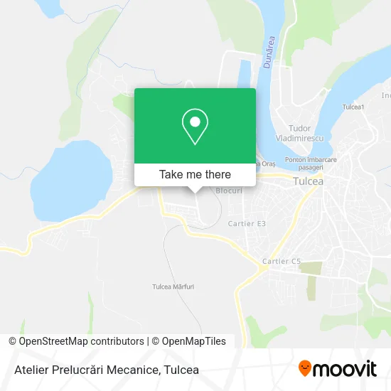 Atelier Prelucrări Mecanice map