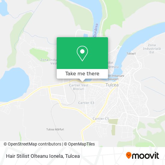 Hair Stilist Olteanu Ionela map