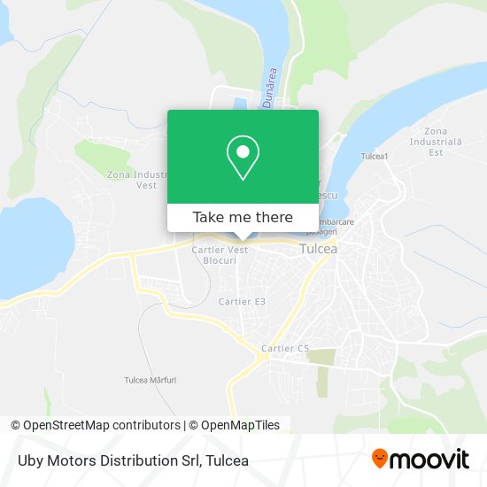 Uby Motors Distribution Srl map