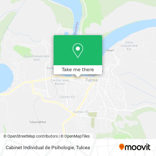 Cabinet Individual de Psihologie map