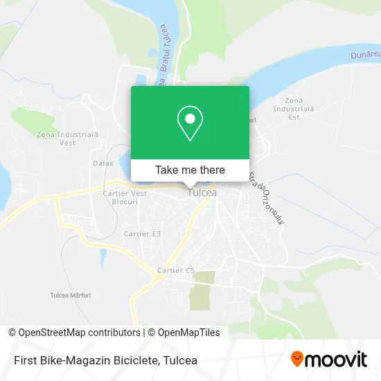 First Bike-Magazin Biciclete map