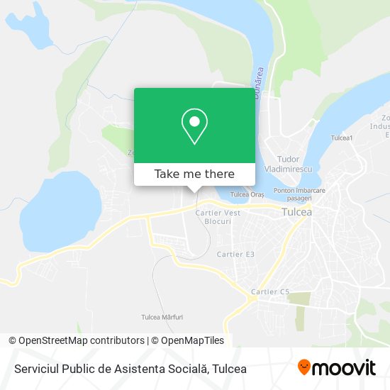 Serviciul Public de Asistenta Socială map