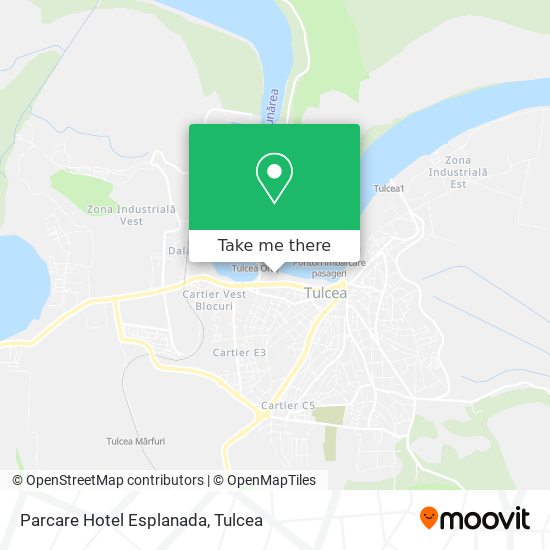 Parcare Hotel Esplanada map