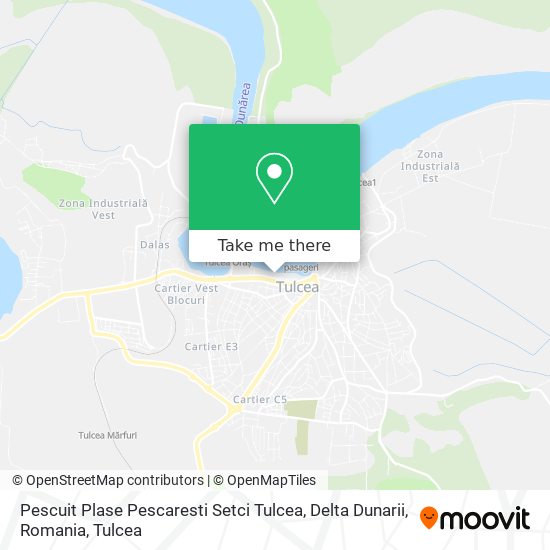 Pescuit Plase Pescaresti Setci Tulcea, Delta Dunarii, Romania map