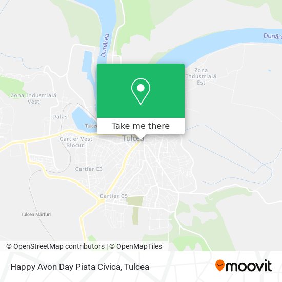 Happy Avon Day Piata Civica map