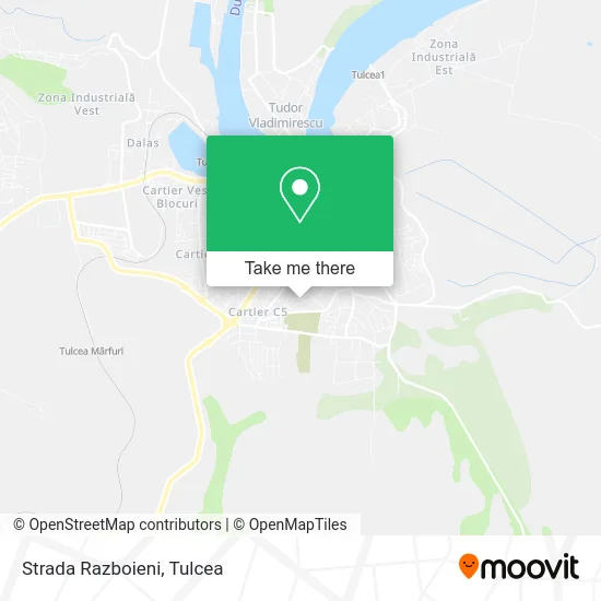 Strada Razboieni map