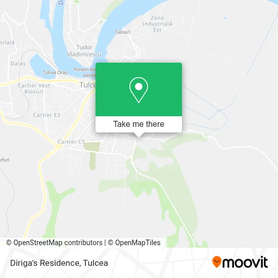 Diriga's Residence map