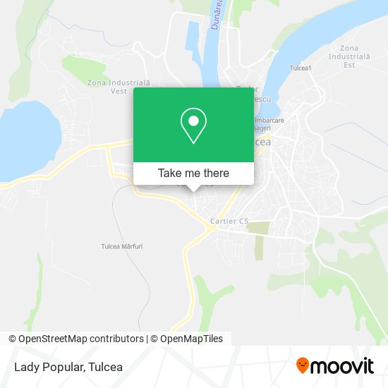 Lady Popular map