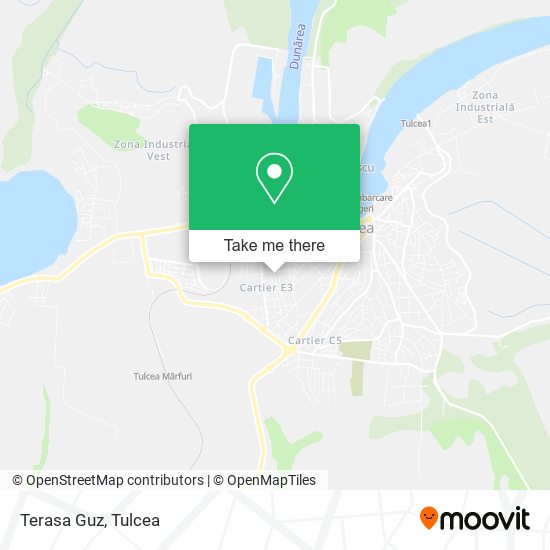 Terasa Guz map