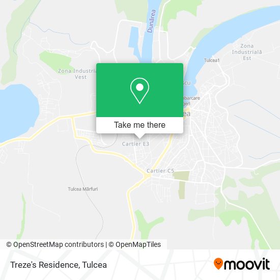 Treze's Residence map