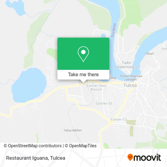 Restaurant Iguana map