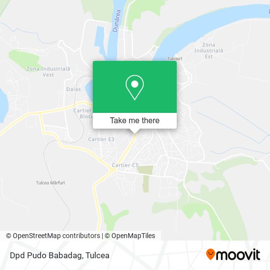 Dpd Pudo Babadag map