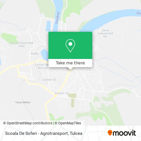 Scoala De Soferi - Agrotransport map