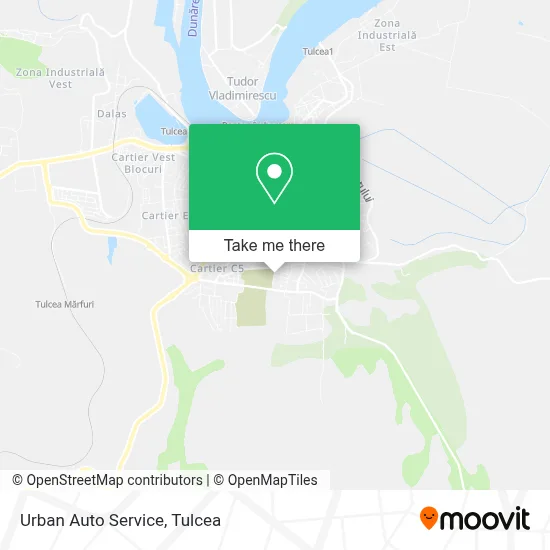 Urban Auto Service map