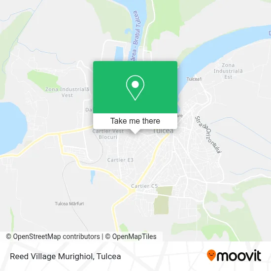 Reed Village Murighiol map