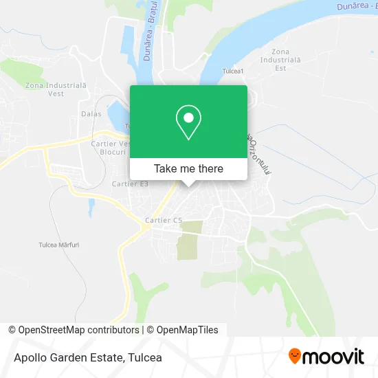Apollo Garden Estate map