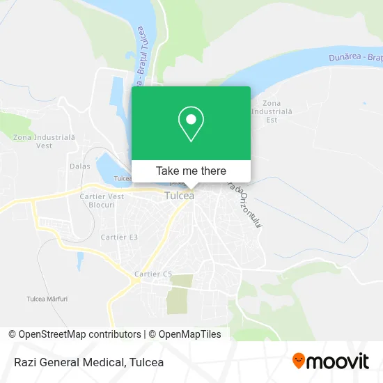 Razi General Medical map