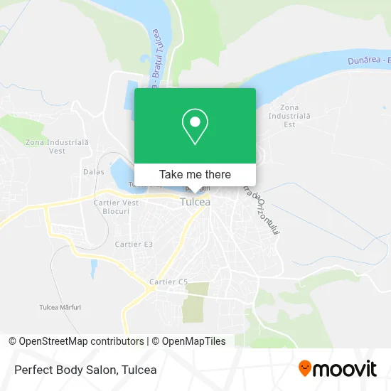 Perfect Body Salon map