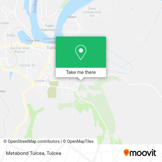 Metabond Tulcea map