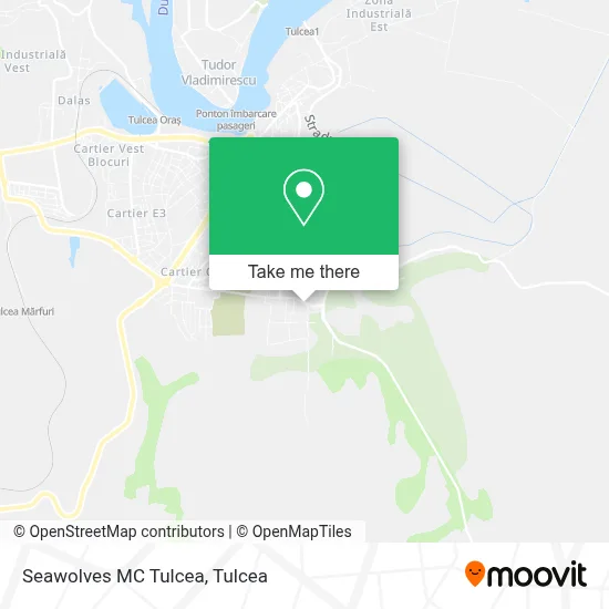 Seawolves MC Tulcea map