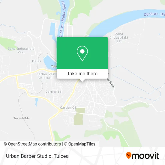 Urban Barber Studio map