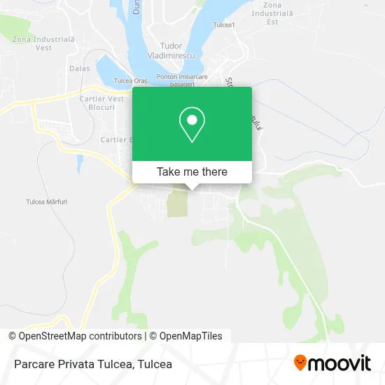 Parcare Privata Tulcea map