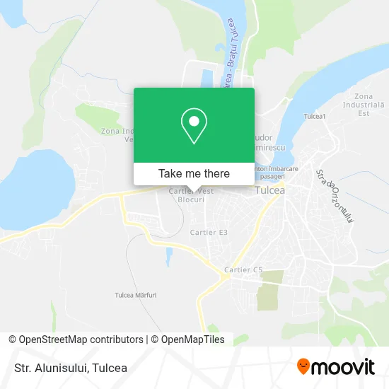 Str. Alunisului map