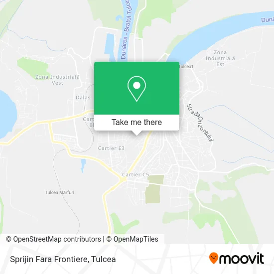 Sprijin Fara Frontiere map