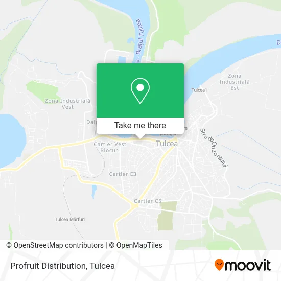 Profruit Distribution map