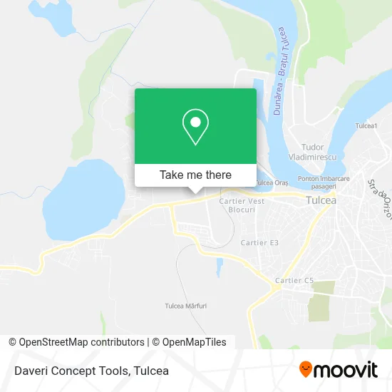 Daveri Concept Tools map