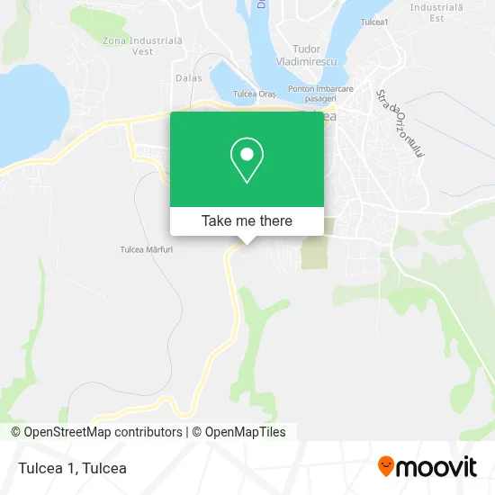 Tulcea 1 map