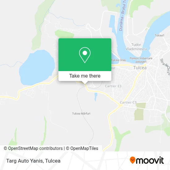 Targ Auto Yanis map